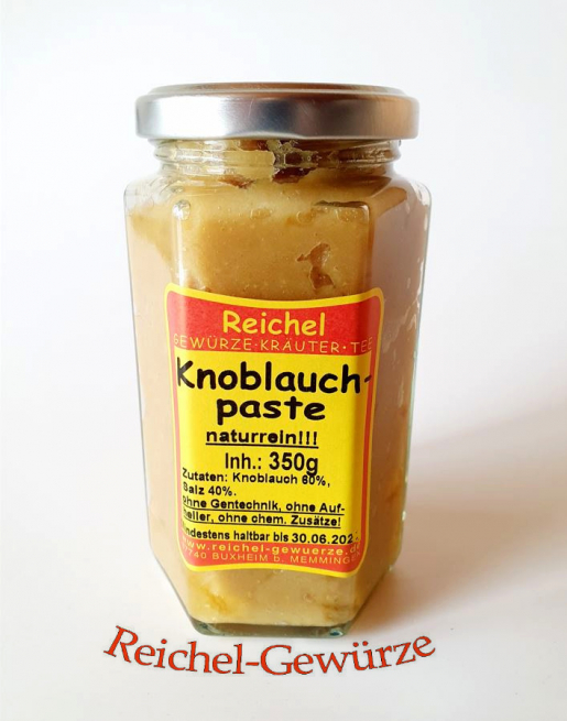 Knoblauchpaste "naturrein"